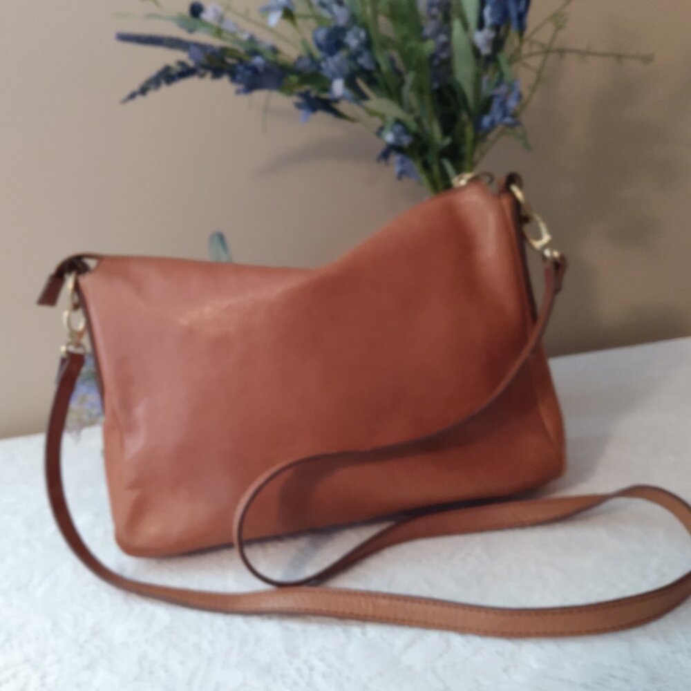 Vintage, genuine leather, fossil bag, in excellent condition 12x8x2 - Picture 15 of 16